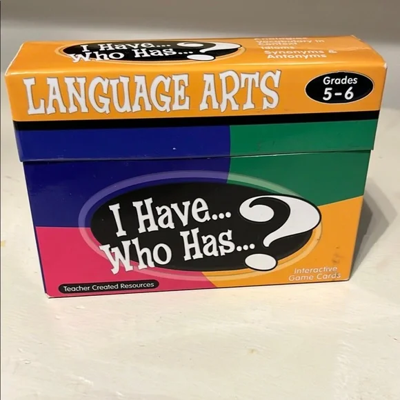 I Have, Who Has Math Game Grade 5-6 - TCR7834 Teacher Created Resources